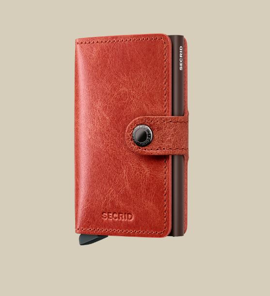 Secrid Miniwallet Vintage Wallet Design Mode International Orange 