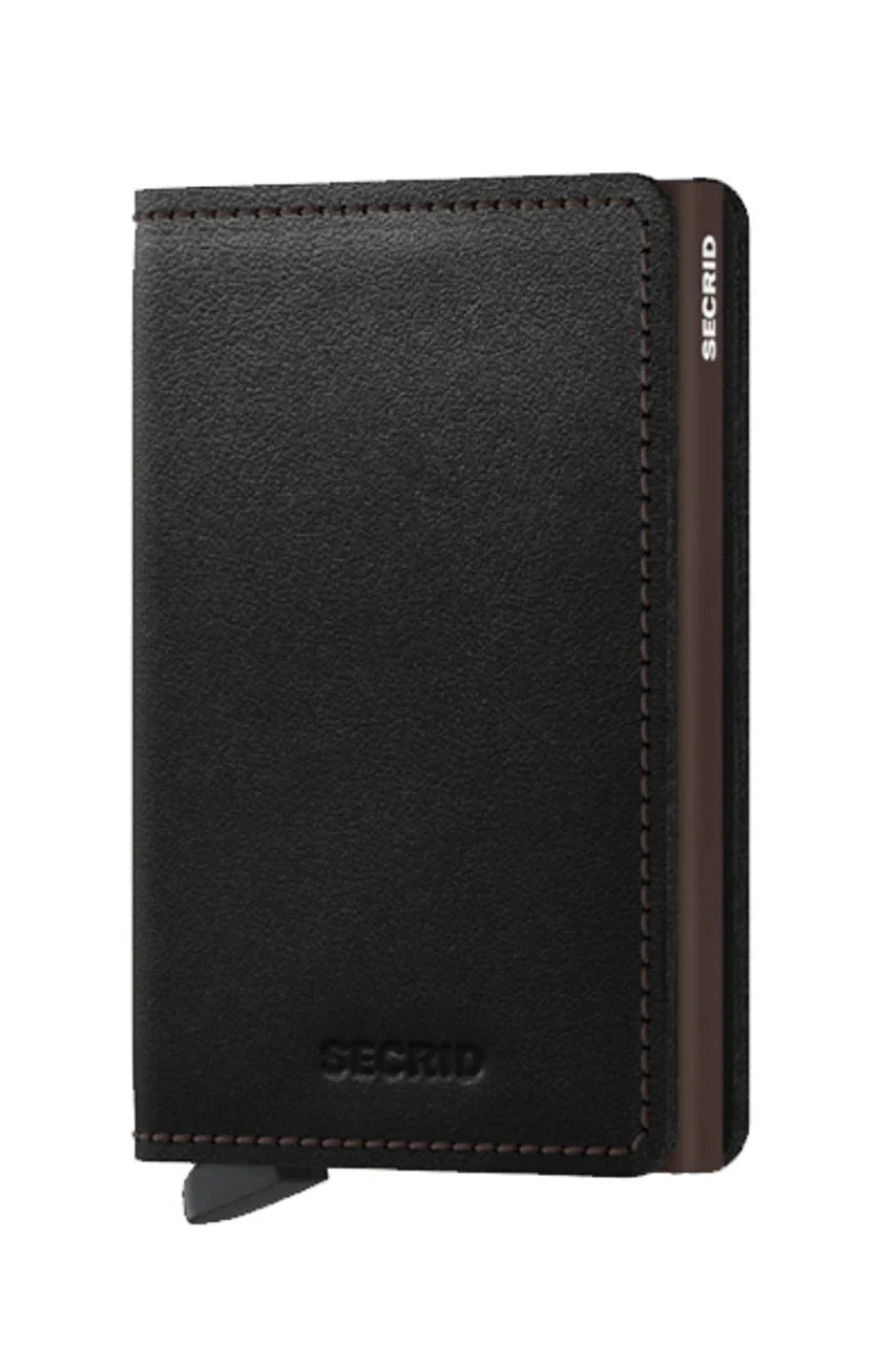 Secrid Slimwallet Original Wallet Design Mode International Black-Brown 