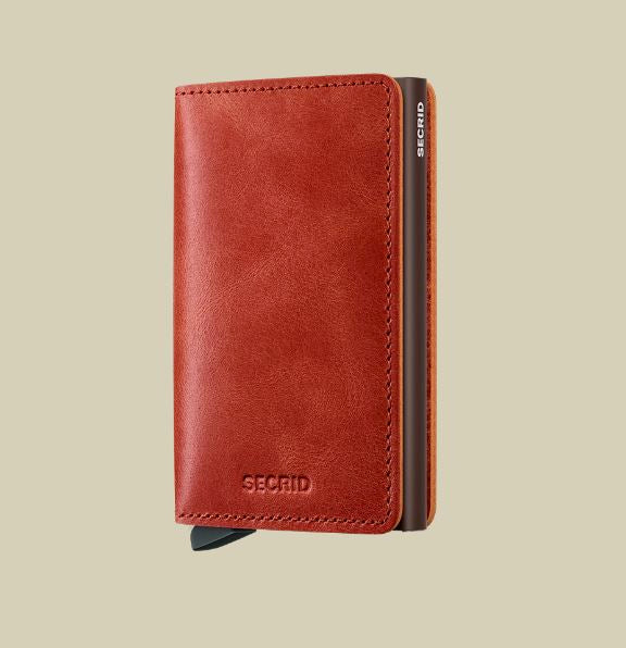 Secrid Slimwallet Vintage Wallet Design Mode International Orange 