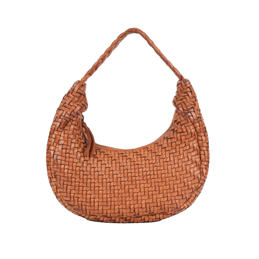 Serava - Leather Handbag Bag Oran Tan 