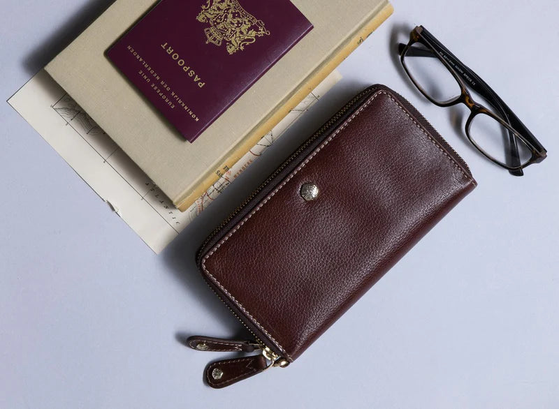 Sevilla Zip Around Leather Wallet Wallet Jekyll & Hide 