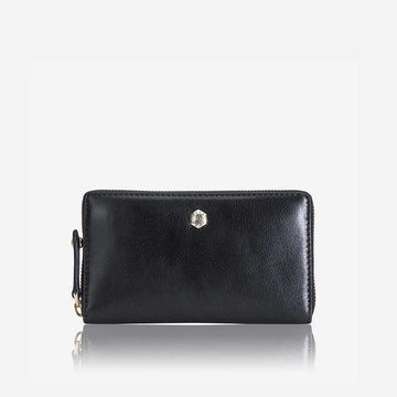 Sevilla Zip Around Leather Wallet Wallet Jekyll & Hide Black 