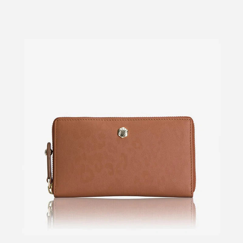 Sevilla Zip Around Leather Wallet Wallet Jekyll & Hide Natural 