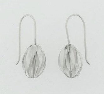 Silver Origami Earrings Earrings Makers & Providers 