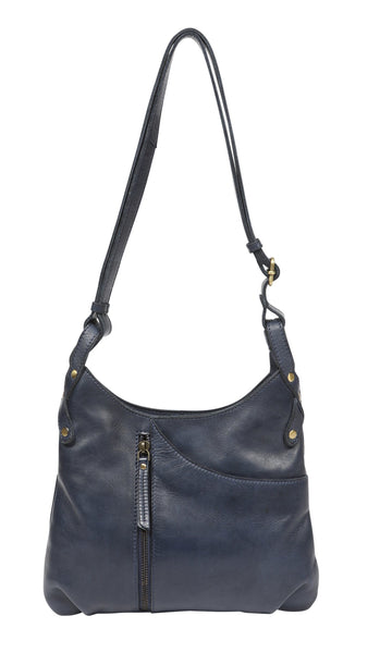 'So Says I' Leather Handbag Handbags, Wallets & Cases Modapelle Navy 