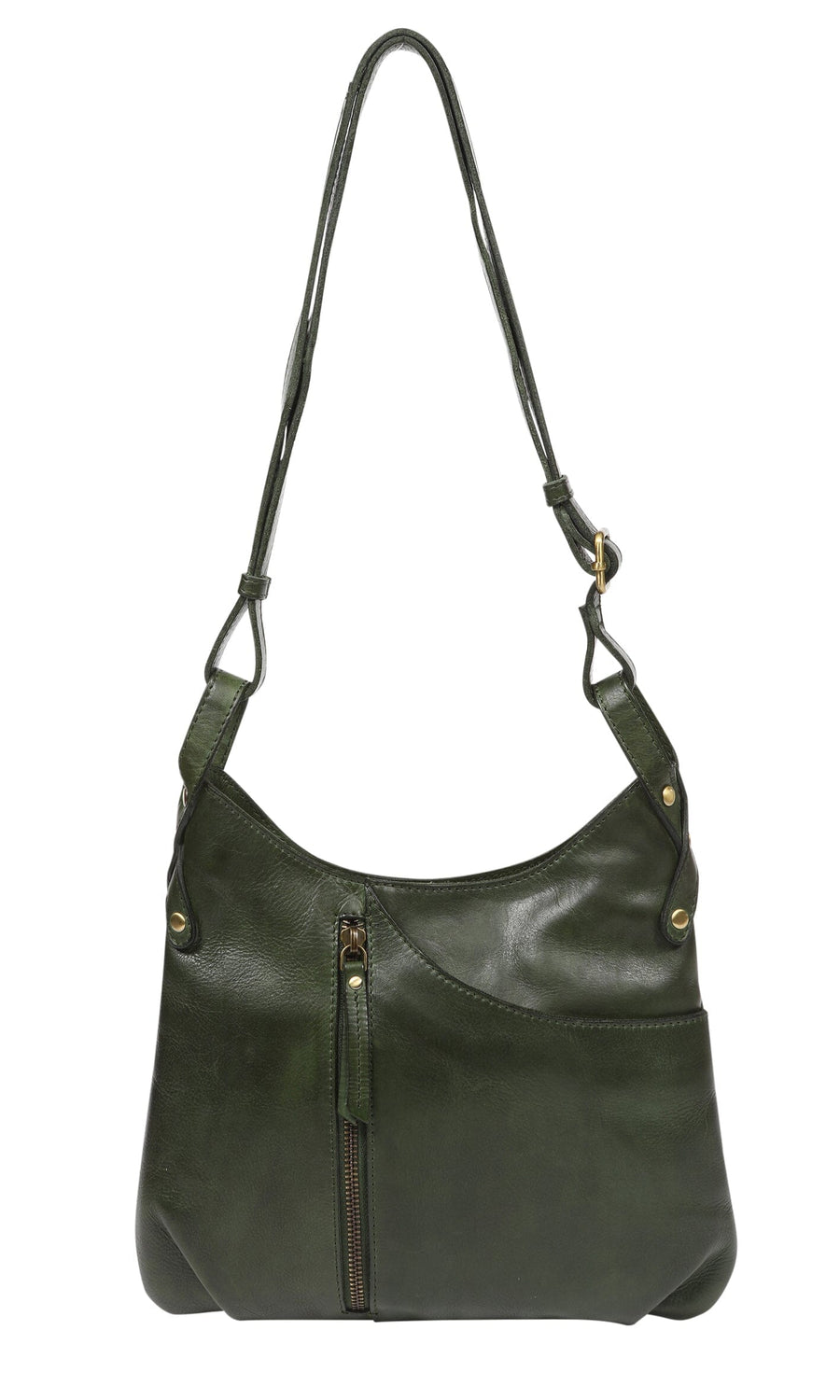'So Says I' Leather Handbag Handbags, Wallets & Cases Modapelle Olive 