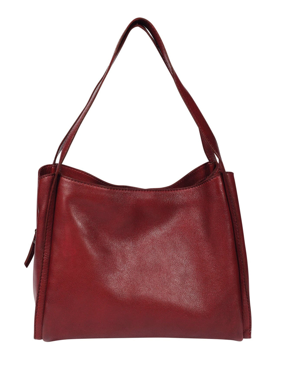'Somedays' Leather Handbag Handbags, Wallets & Cases Modapelle Oxblood 