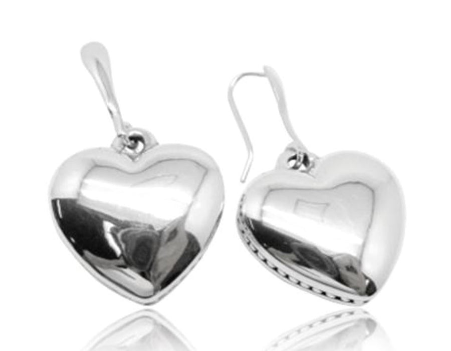 Steal My Heart Silver Earrings 