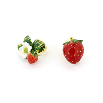 Strawberry Blossom Stud Earrings Jewellery Good After Nine TH 