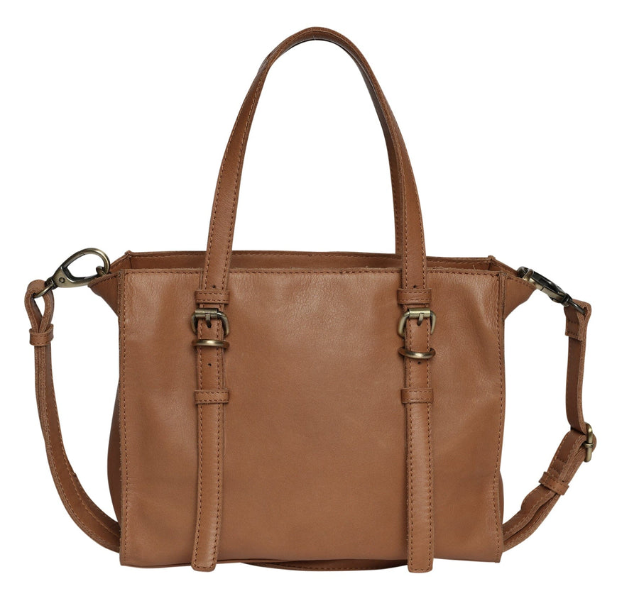 'Sweet Enough' Leather Handbag Handbags, Wallets & Cases Modapelle Tan 