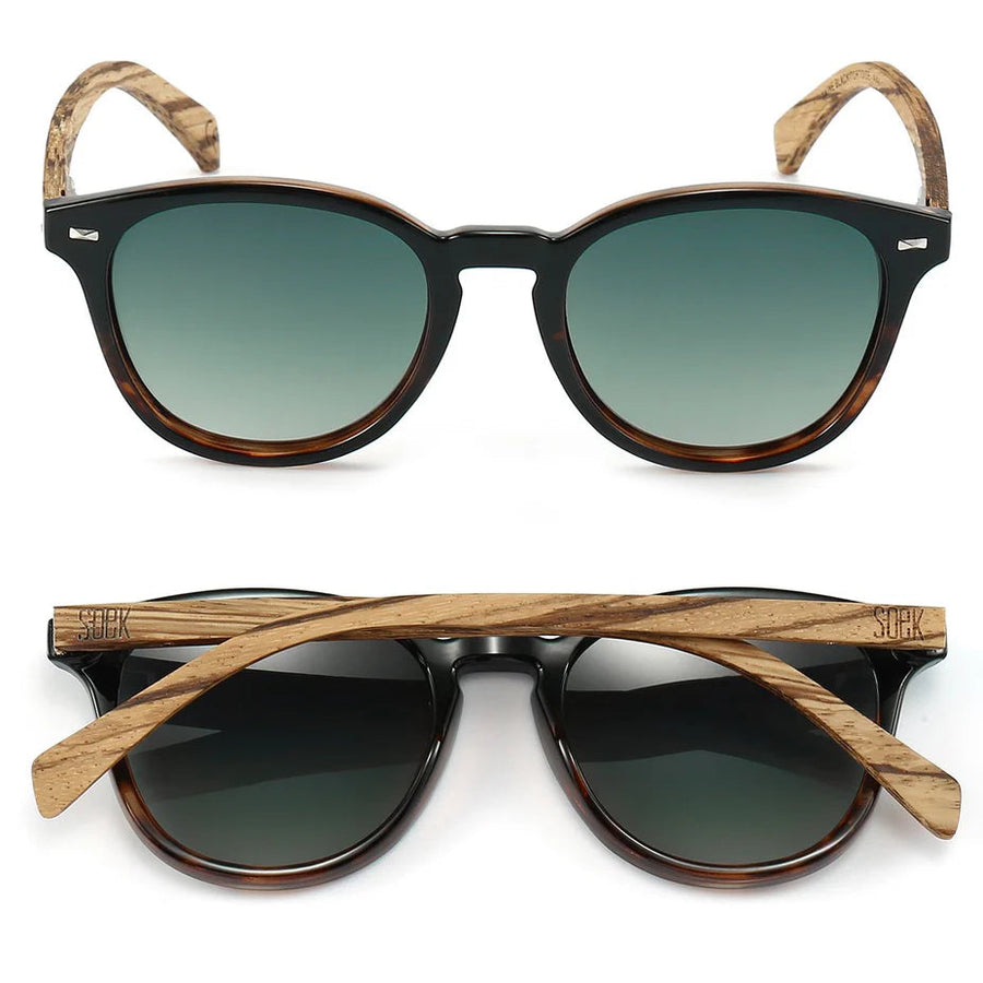 TAINE Black Tort Sunglasses Glasses Soek 