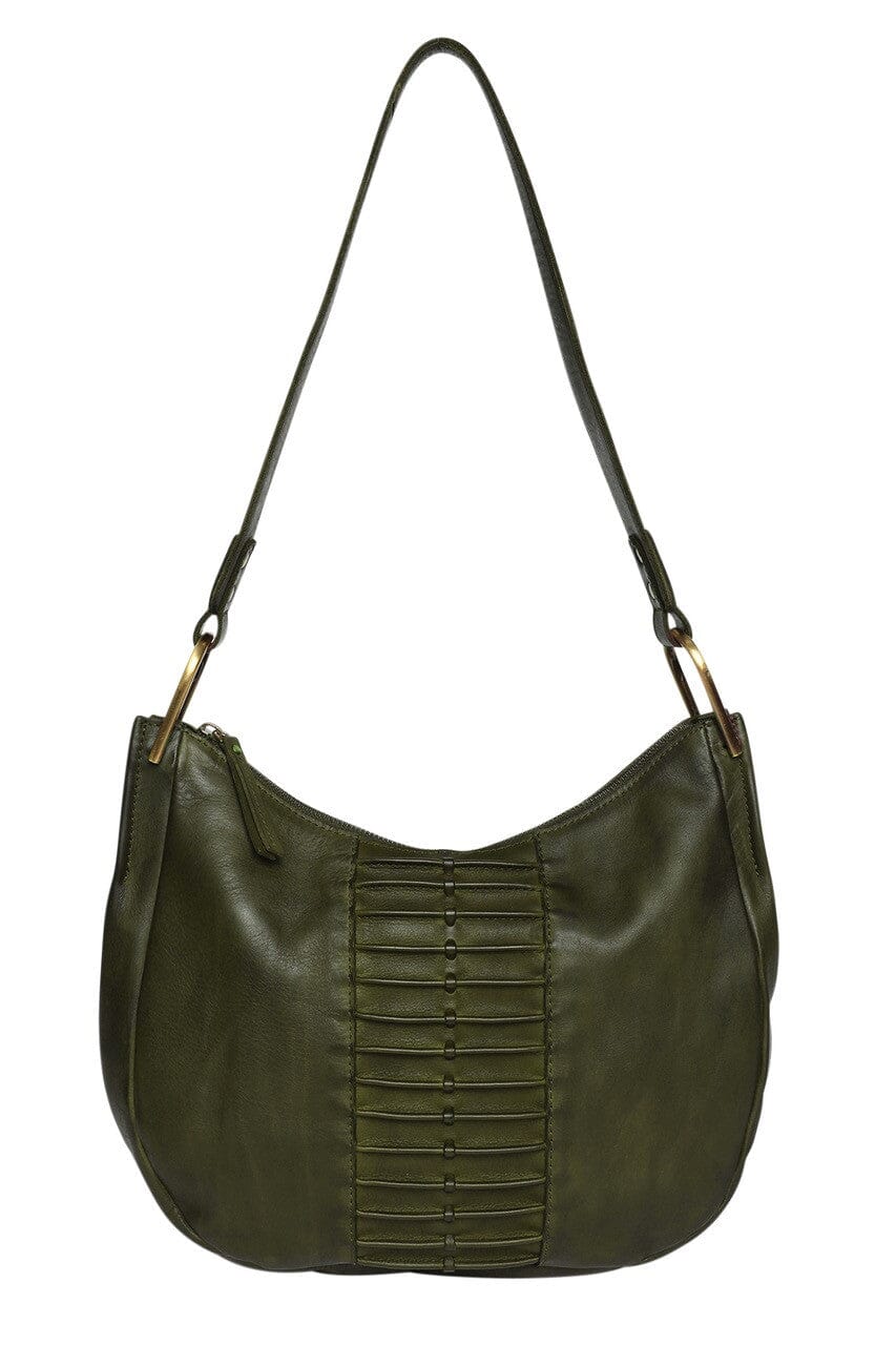 'Talk Tonight' Leather Handbag Handbags, Wallets & Cases Modapelle Olive 