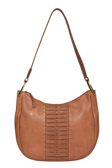 'Talk Tonight' Leather Handbag Handbags, Wallets & Cases Modapelle Tan 