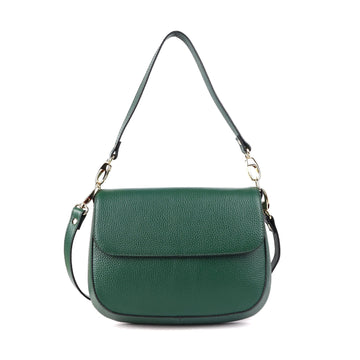 Tamworth Leather Shoulder Bag Bag Oran Green 