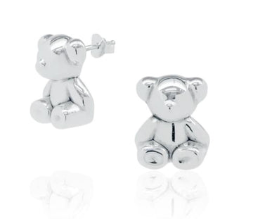 Teddy Silver Studs Women's Jewellery Rainbow Silver Thailand 