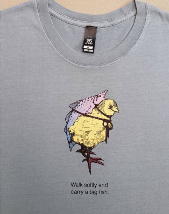 Teddy Tee - Walk Softly Fingerprint T-Shirts 