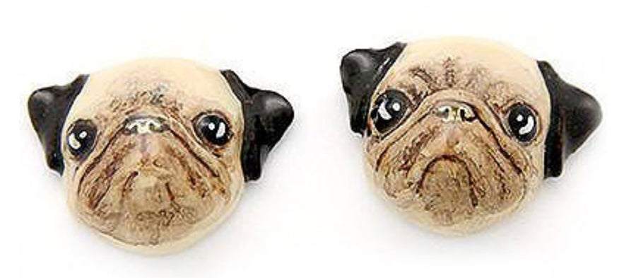 The Pug Earrings Good After Nine TH 
