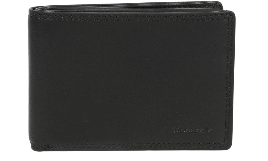 Thom Leather Wallet Wallet Modapelle Black 