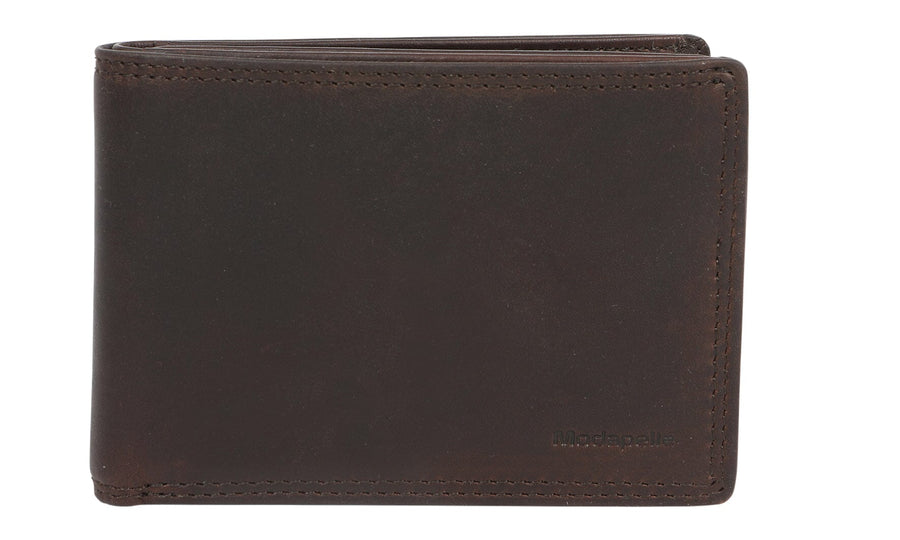 Thom Leather Wallet Wallet Modapelle Brown 