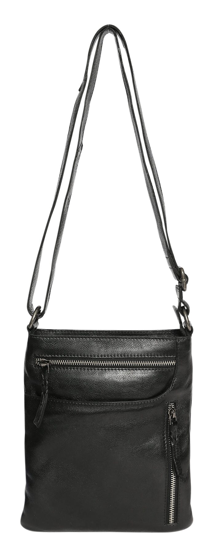 Tilly Leather Crossbody Bag Handbag Modapelle Black 