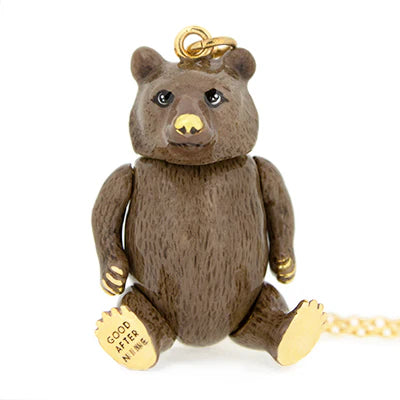 Tony Grizzly Bear Necklace Good After Nine TH 