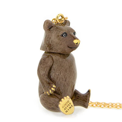 Tony Grizzly Bear Necklace Good After Nine TH 