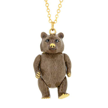 Tony Grizzly Bear Necklace Good After Nine TH 