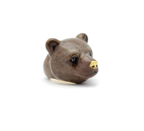 Tony Grizzly Bear Ring Jewelry Good After Nine TH 