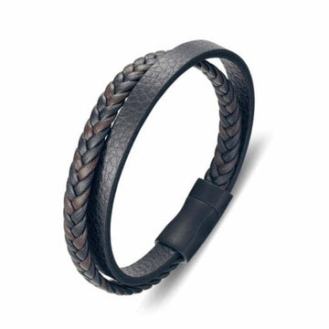 Tristead Leather Bracelet Men's Jewellery DPI Jewellery 