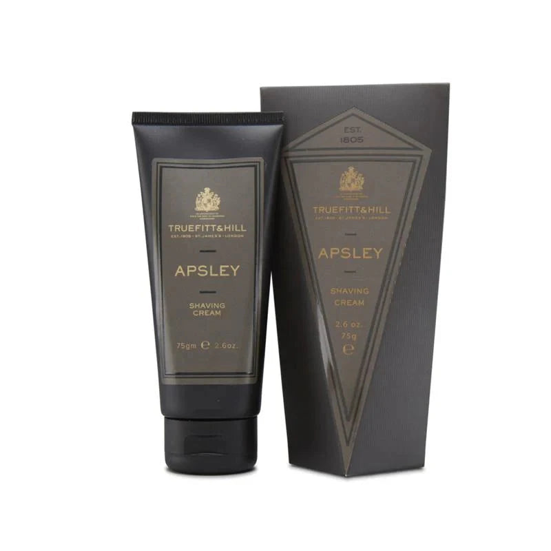 Truefitt & Hill Shaving Cream Tube - Apsley Shaving Barber Brands 