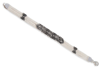 Turkish Peace Bracelet Women's Jewellery Red Turk Sterling Silver 