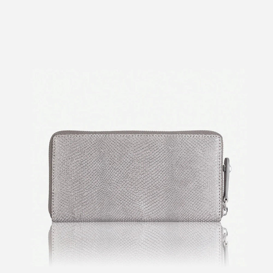 Valencia Large Metallic Zip Around Purse women's wallet Jekyll & Hide 