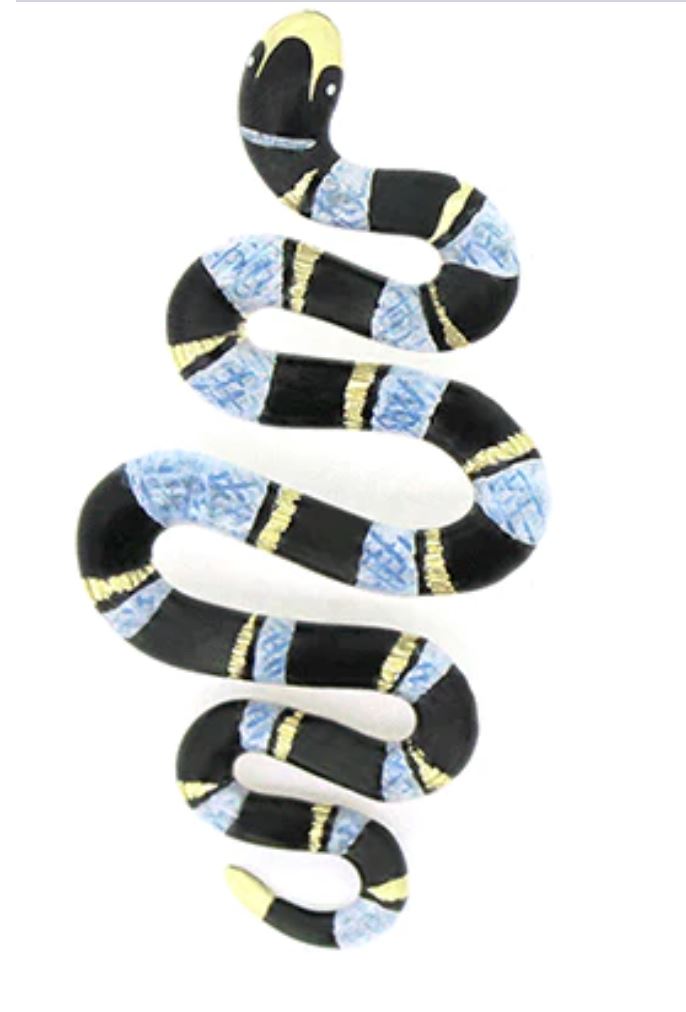 Venomous Blue Sea Snake Necklace Good After Nine TH 