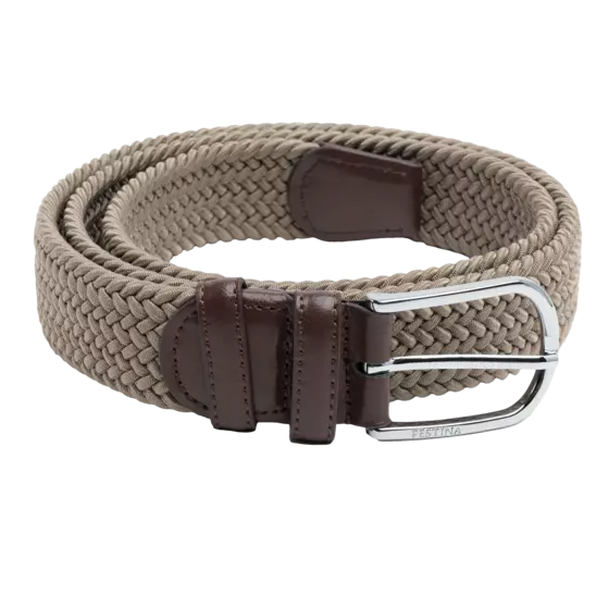 Wellington Stretch Woven Sports Belt Belt Roberts McCammon Beige M 