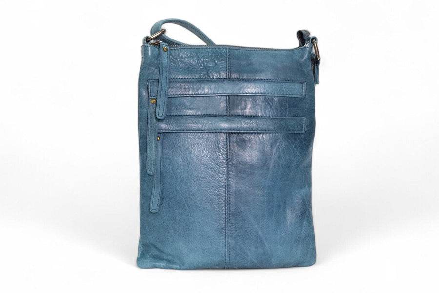 Wendy Versatile Leather Handbag Bag Oran Midnight Blue 