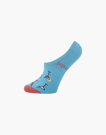 Women's Bamboo Secret Socks - Martini Time Underwear Pussyfoot 