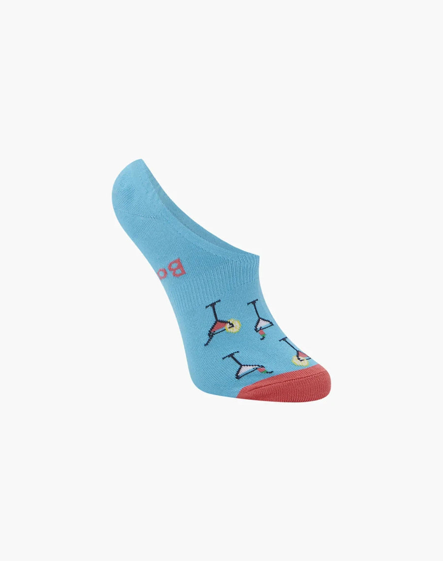 Women's Bamboo Secret Socks - Martini Time Underwear Pussyfoot 