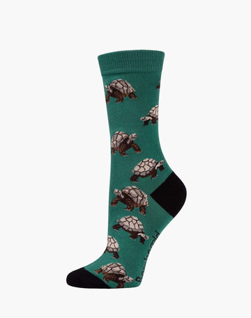 Women's Bamboo Socks - Giant Tortoise Underwear Pussyfoot 