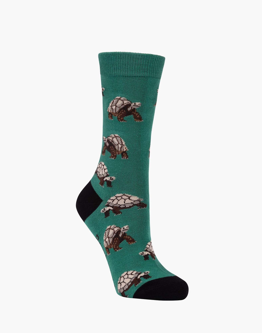 Women's Bamboo Socks - Giant Tortoise Underwear Pussyfoot 