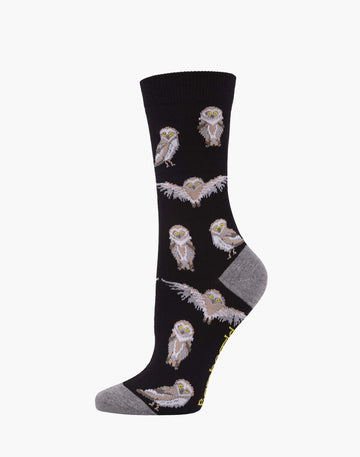 Women's Bamboo Socks - Margaret River Owl Underwear Pussyfoot 