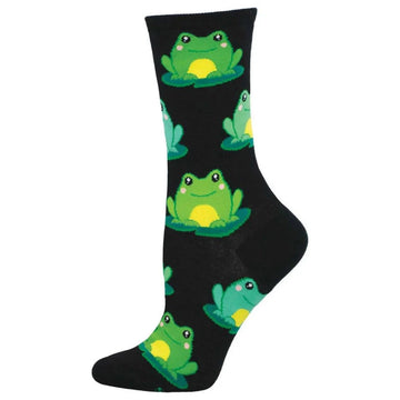 Women's Graphic Socks - Friendly Frogs Accessories Bobangles 
