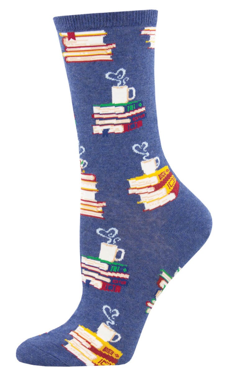 Women's Graphic Socks - Love Stories Accessories Bobangles Blue 