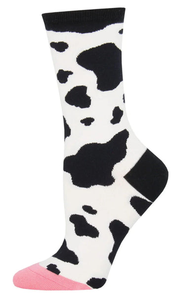Women's Graphic Socks - MOOOO Accessories Bobangles 