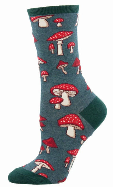 Women's Graphic Socks - Pretty Fly for a Fungi Accessories Bobangles 