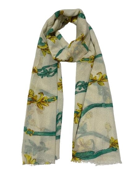 Yellow Lily Scarf Scarf Teddy Sinclair 