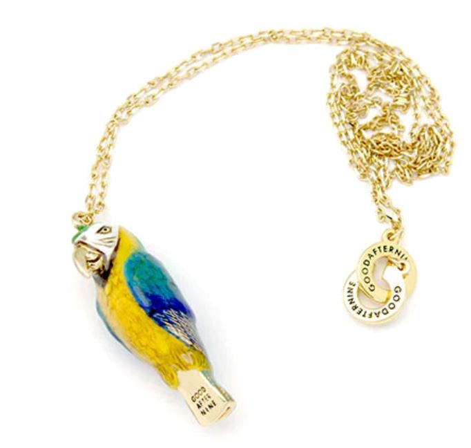 Arara Macaw Whistle Necklace Good After Nine TH 