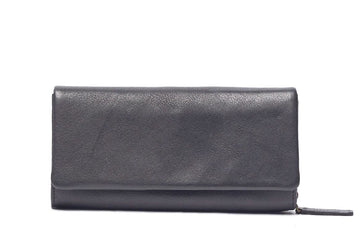 Ashley Leather Wallet Bag Oran Black 