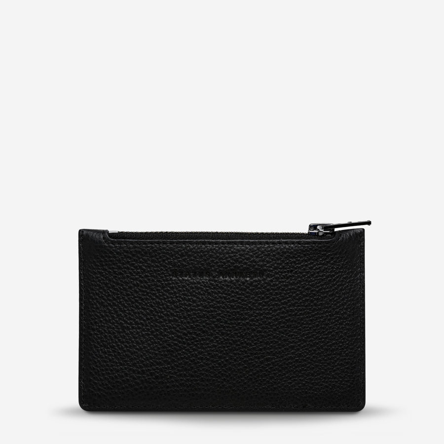 Avoiding Things Leather Wallet Wallet Status Anxiety Navy Blue 
