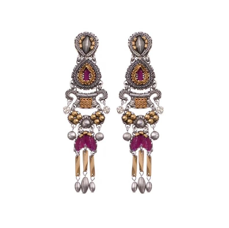 AYALA BAR - Cherry Blossom, Hibiscus Earrings Jewellery Ayala Bar 