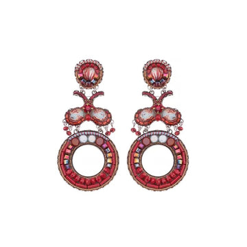 AYALA BAR - Red Roses, Adom Earrings Jewellery Ayala Bar 
